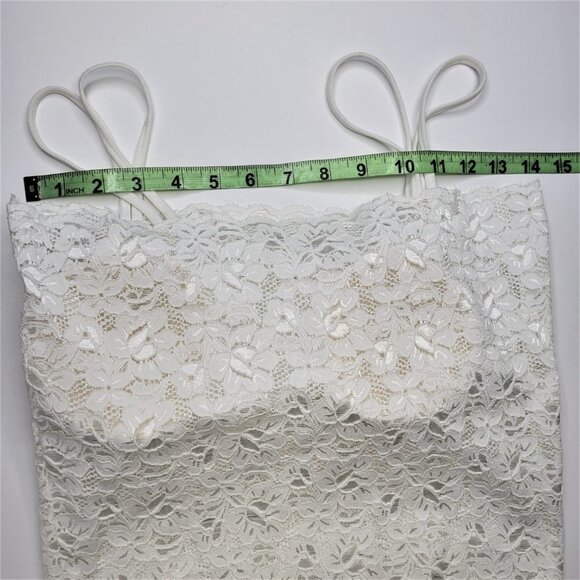 Lace Cami Crop Top Lace Bralette Stretchy Lace Camisole Lace Crop Tank Top - NEW - Picture 6 of 11